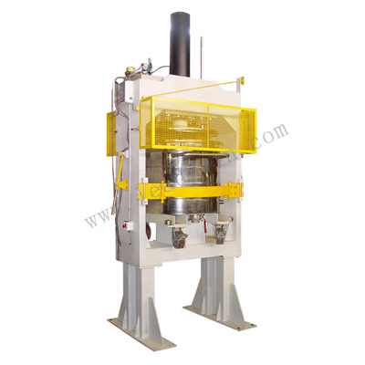 Hydraulic discharge machine